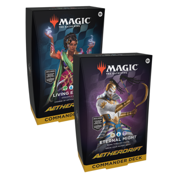 Magic the Gathering: Aetherdrift - Commander Deck Set of Two