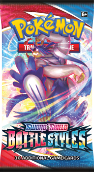Pokemon Battle Styles Booster Pack (10 cards)