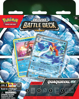 Pokemon Quaquaval Ex Deluxe Battle Deck