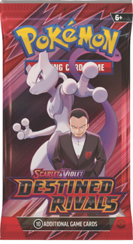Pokemon Scarlet & Violet Destined Rivals Booster Pack (10 Cards)