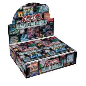 Yu-Gi-Oh! Sealed Booster BOX Maze of Memories (24 packs) (1st Edition)